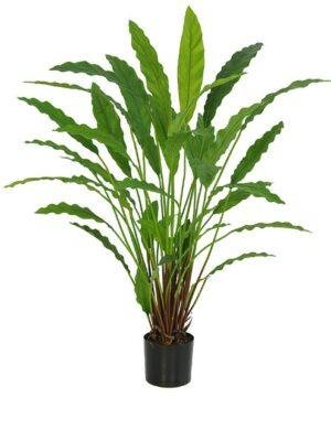 Strelitzia Artificiel en Pot ignifugé M1 - Flowersmile