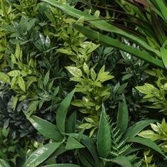 mur-vegetal-artificiel-tropical-3 Mur Végétal Artificiel Tropical ignifugé M1 - vue 3 - Flowersmile