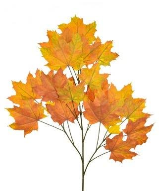 branche-d-erable-artificielle-automne-orange Branche d'Érable Artificielle automne orange ignifugée M1 - Flowersmile