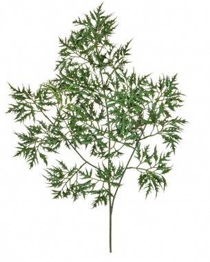 branche-d-erable-dentelle-artificielle-vert Branche d'Érable Dentelle Artificielle vert ignifugée M1 - Flowersmile