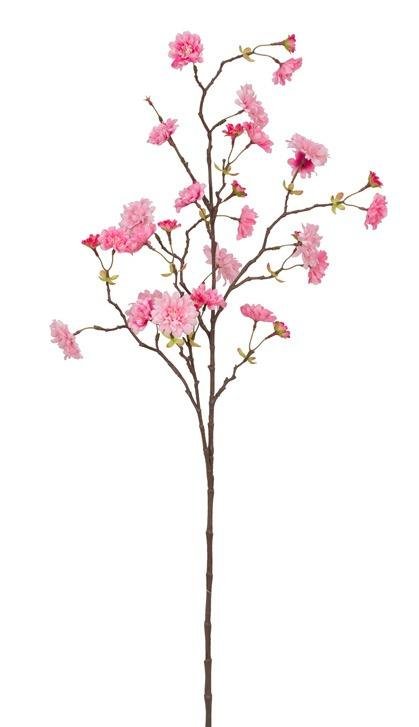 Branche de Cerisier en Fleurs Artificielle rose ignifugée M1 - Flowersmile